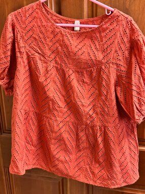 Women's Babydoll Top, Size M